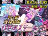 男の娘変身装姫ロゼ・アステールの敗北